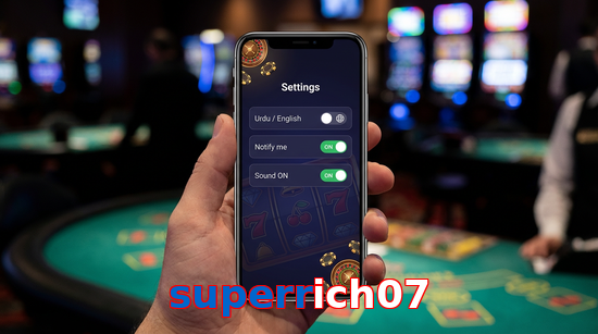 Game list for Superrich07 app section