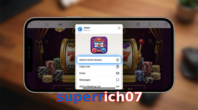 Game list for Superrich07 ios section